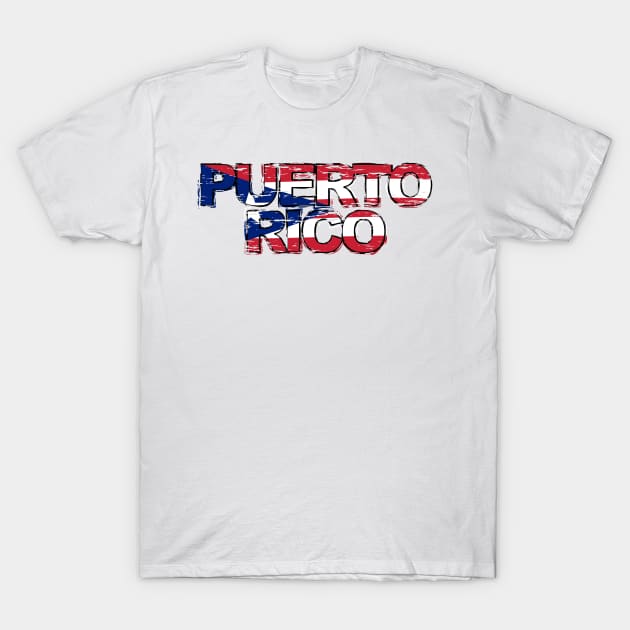 Puerto Rico - Grunge design T-Shirt by verde